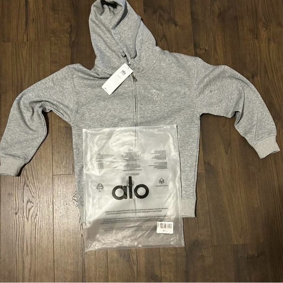 ALO Yoga Other - ALO Yoga Gray Hoodie Jacket